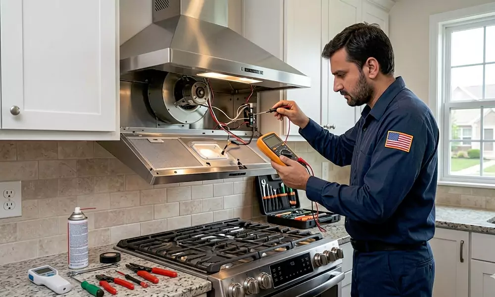 Range Hood Repair in Leominster, MA